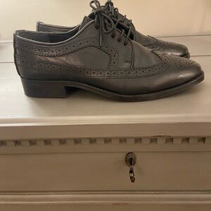 ASOS Black Women's Brogue Loafers, size 7 UK/8 US